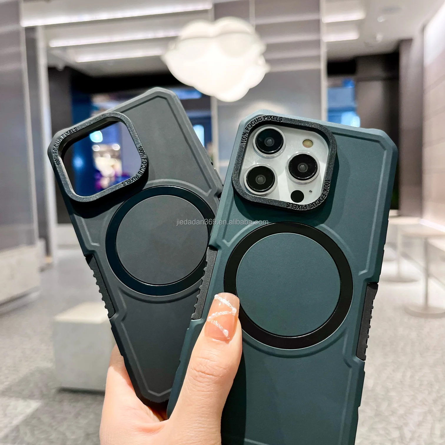 Case For iPhone 14 13 12 15 Pro Max X Max 15Plus Case Heavy Duty with Camera 360 Degree Rotate Kickstand Sturdy Shockproof Cover