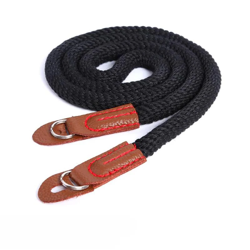 Chinber 100cm Cotton Shoulder Belt Vintage Green Rope Camera Strap