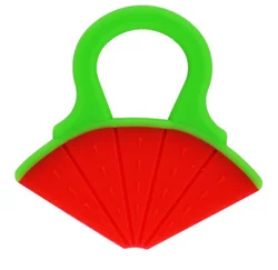 Wholesale Cute Cookie Teething Toys Silicone Infant Teething Brush Bpa Free Silicone Baby Teether