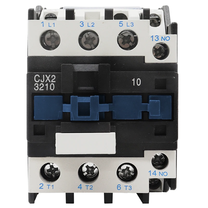 LC1D AC Contactor CJX2-3210 3201 32A NO 3-Phase DIN Rail Mount Electric Power Contactor 220V 380V