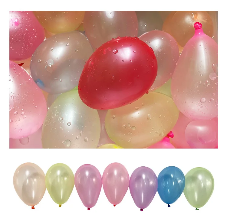 globo de agua de 3 pulgadas de la fabrica colores surtidos bomba agua water balloon al por mayor