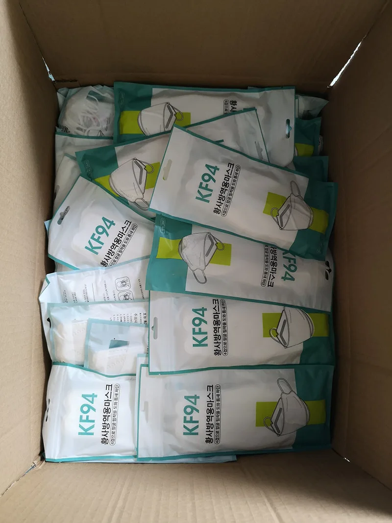 Kf94 Disposable Adult Facemask Kf 94 Korea Kf94Mask Colored