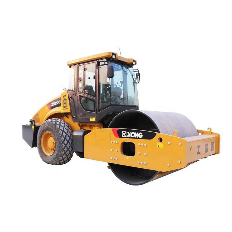 XCMG Official Manufacturer XS203 20 ton new static vibrator road roller price for sale