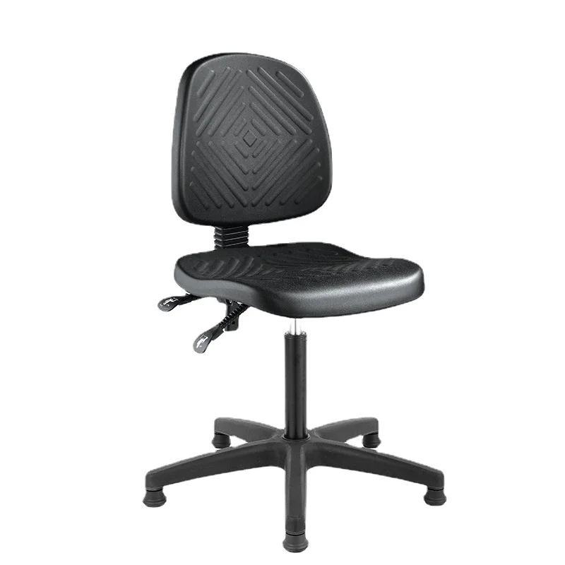 pu foam rolling lab chair rolling lab chair with back stool swivel chair  guangzhou lab furniture