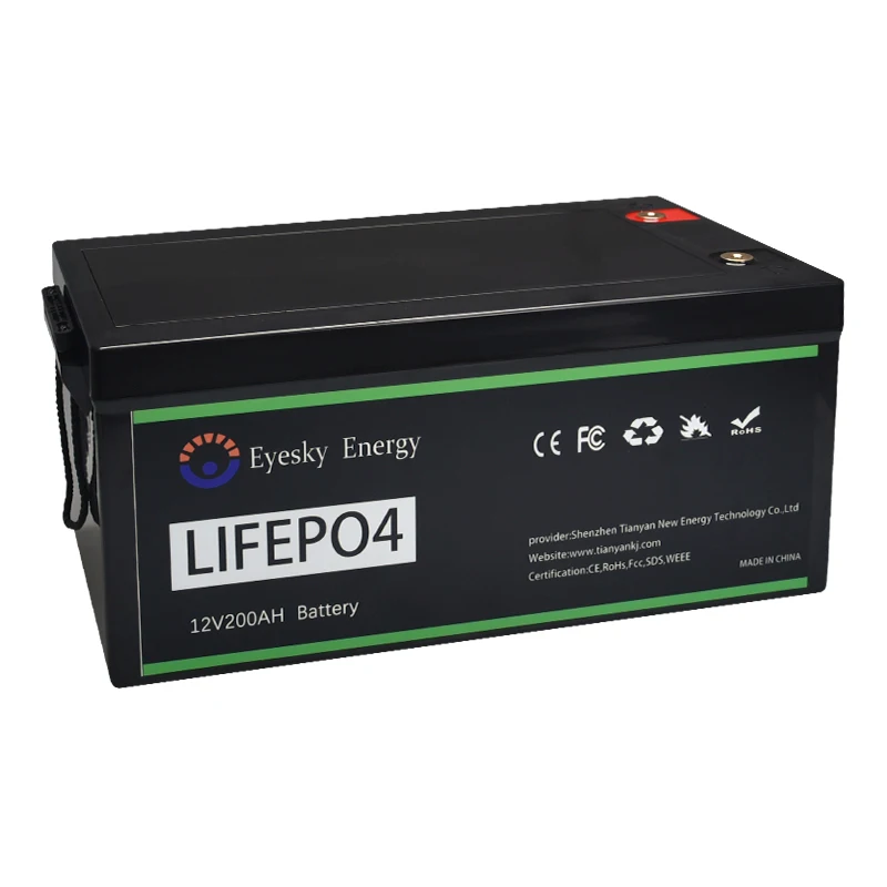 High quality customized deep cycle lithium ion battery 24v 100ah solar house storage lifepo4 battery