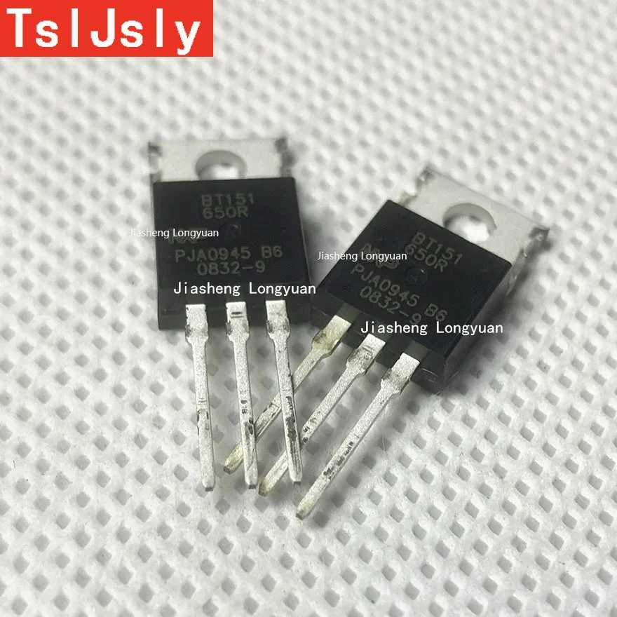 TSLJSLY New Original Inline BT151-650R TO-220 BT151650R 7.5A650V Unidirectional Thyristor  BT151-650R