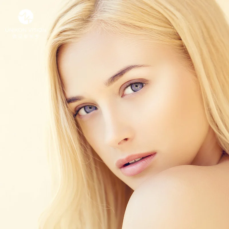 FreshLady Wholesale Price Lenses Brown Fashion Cosmetic Colored Eye Contact Lens