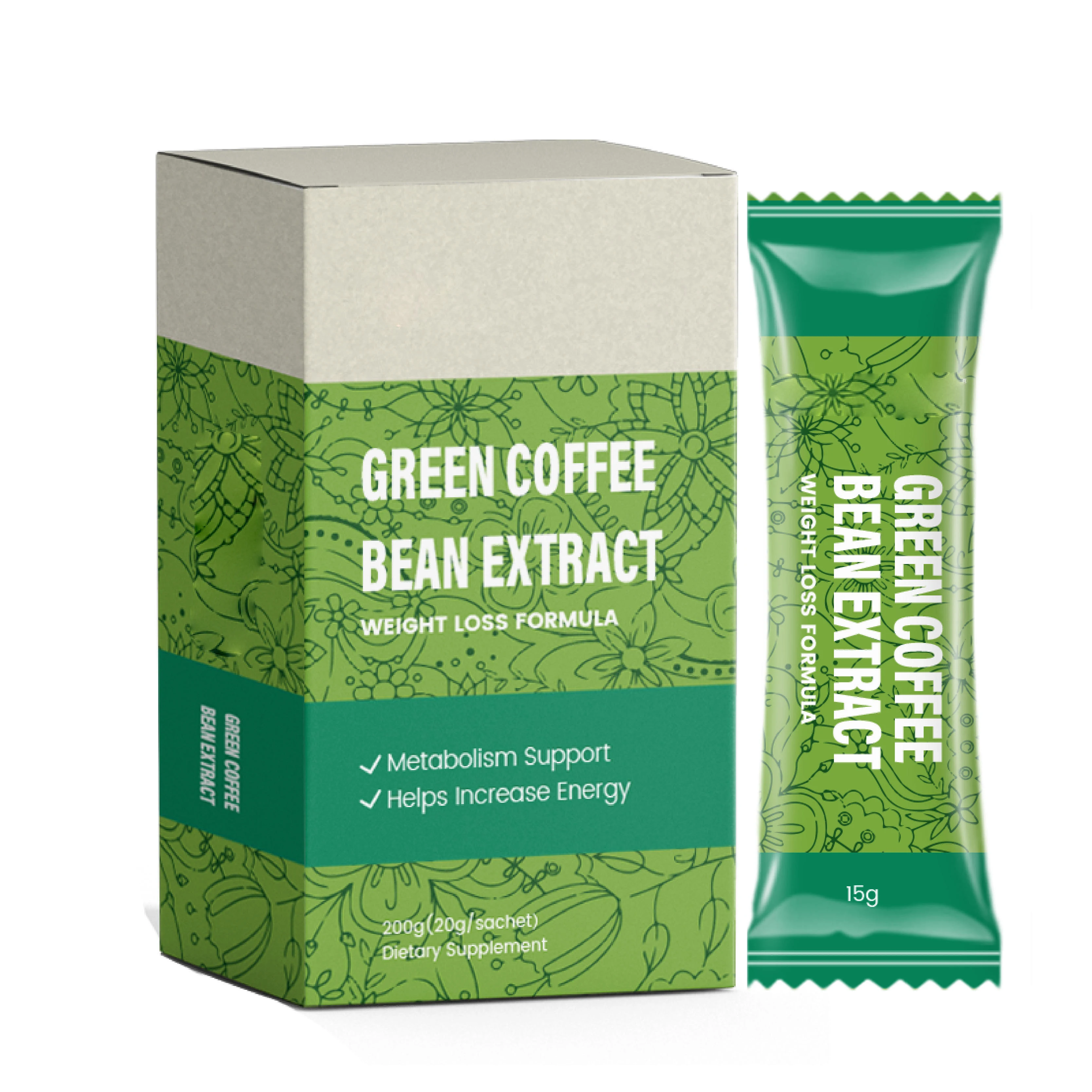 Private Label Weight Loss Burn Fat Black coffee dietary fiber herbal supplement l-carnitine Loss weight slimming Coffee