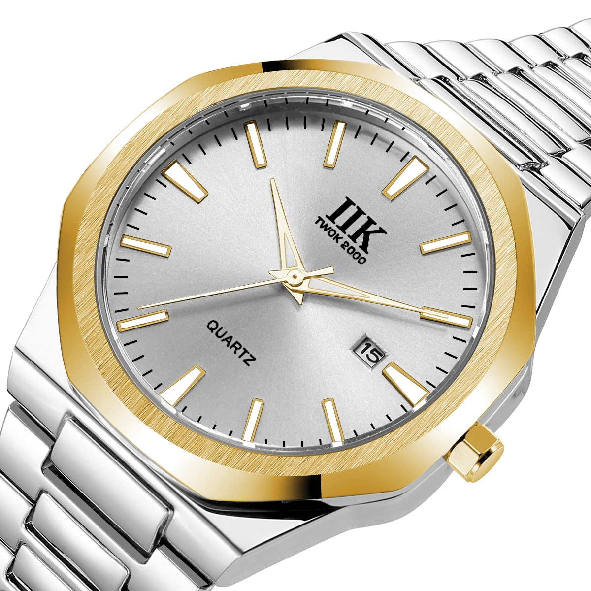 IIK 2022 New Mens Fashion Business Wristwatches 1381 Waterproof Quartz Luxury Wrist Watch Men Chinese Supplier