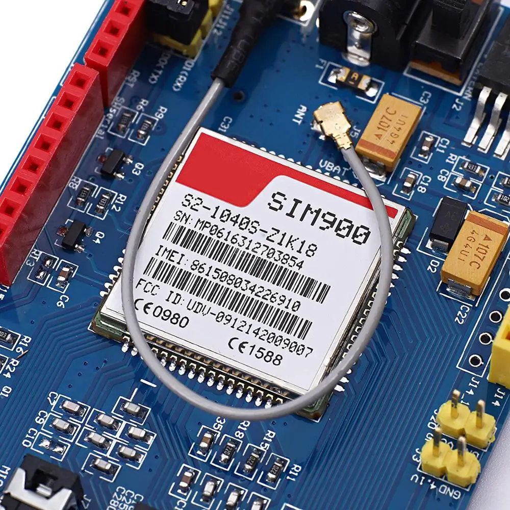 SIM900 GPRS/GSM Защитная макетная плата четырехдиапазонный