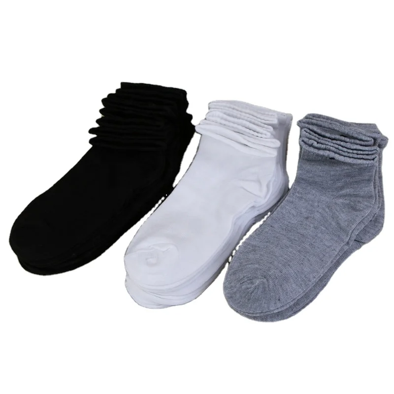 Breathable Sustainable Custom Fashion Ankle Socks Men Cotton Sport Socks for Men