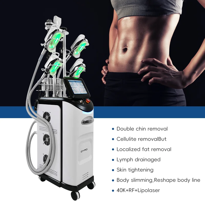 Cryo Slimming Machine Cryotherapy Machine Aesthetic Medicine 5 Handles Cryolipolisys Cool Cellulite 360 Cryolipolyse