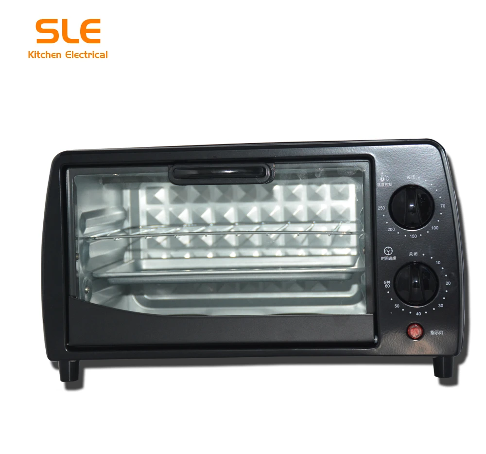 Hot Sale Household Kitchen Appliances Electric Oven for Home Toaster Baking Bakery Stainless Steel Box Black Metal CB Mini Oven