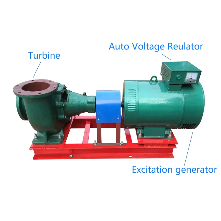 Residential hydropower mini hydro electric systems 8kw water turbine generators