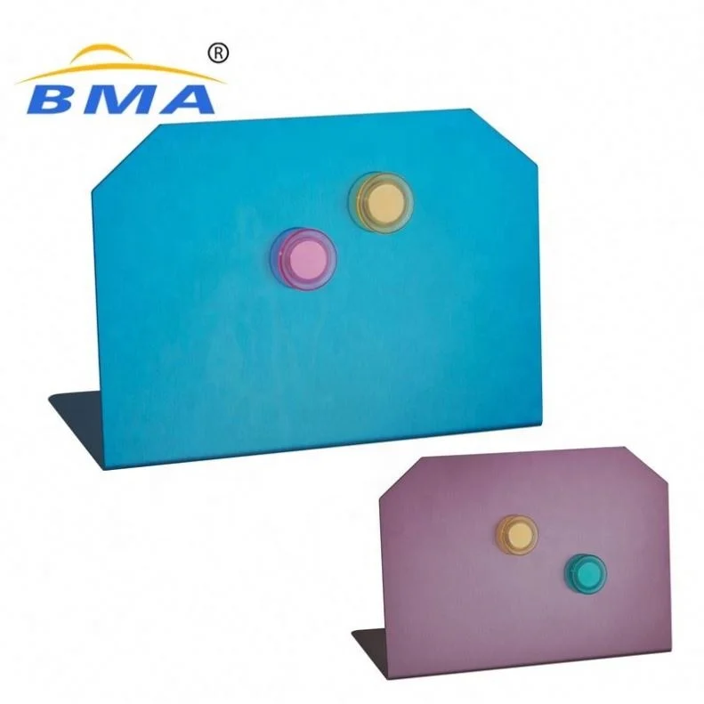 Customized Magnetic Board Magnet Display Bulletin Panel Metal Stainless Steel Decorative Memo Dry Erase for Wall Refrigerator