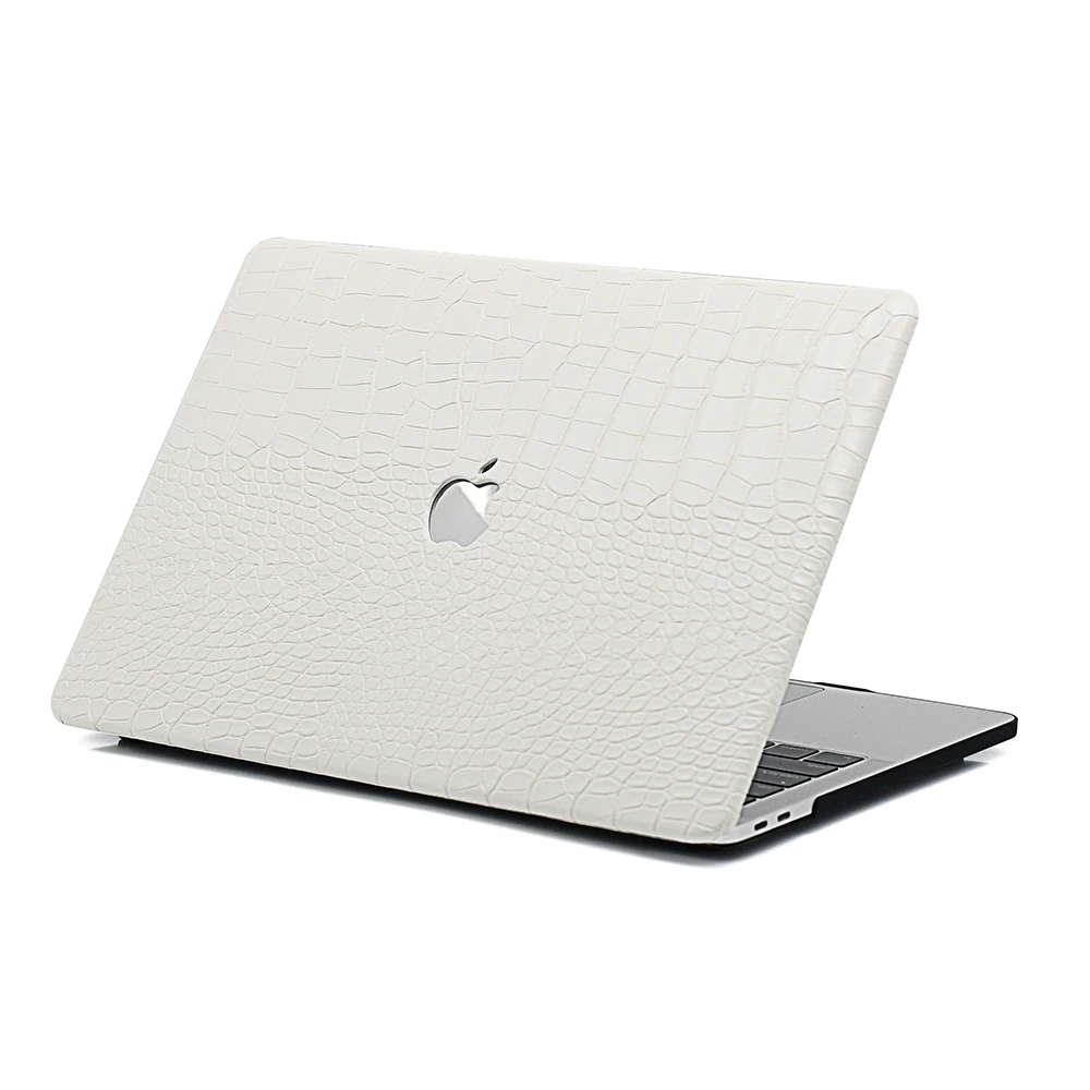 Пользовательский чехол из крокодиловой кожи для macbook pro 15 A1707/A1990 2021 Pro16 A2485 PU Обложка ноутбука air m1