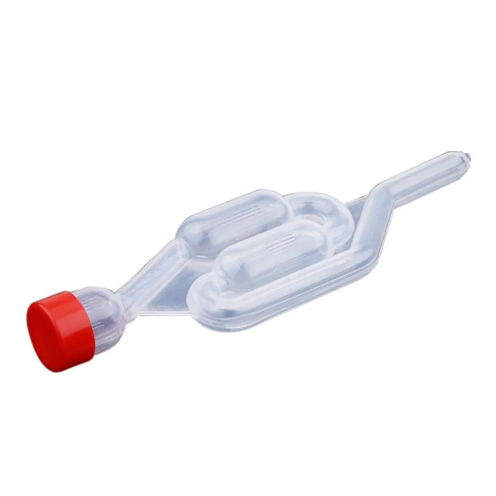 
Free Shipping Exhaust Check Valve Water Sealed Valves Plastic Home Brewing Airlock micro brewery equipment moonshine distillers 