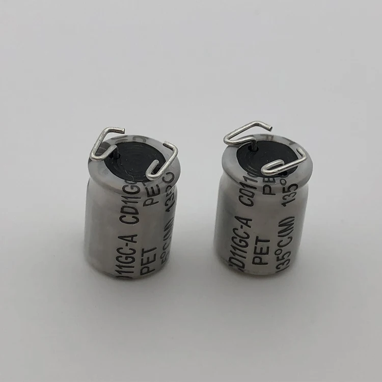 400V8.2uF M-leg 135 degree aluminum electrolytic