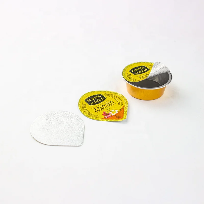 Disposable aluminum foil container sealing film takeout packaging hot pressure sealing cover