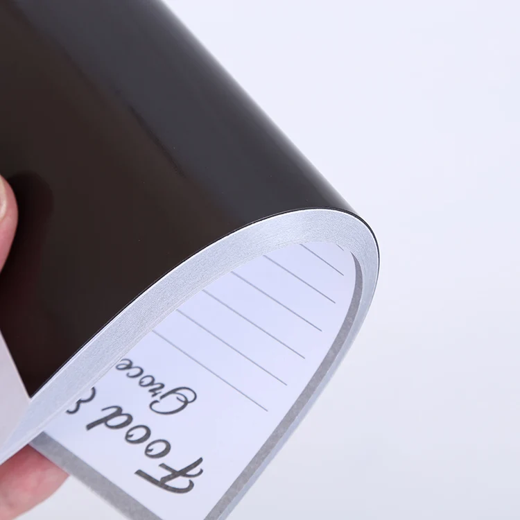 custom made magnetic shopping list pad for fridge