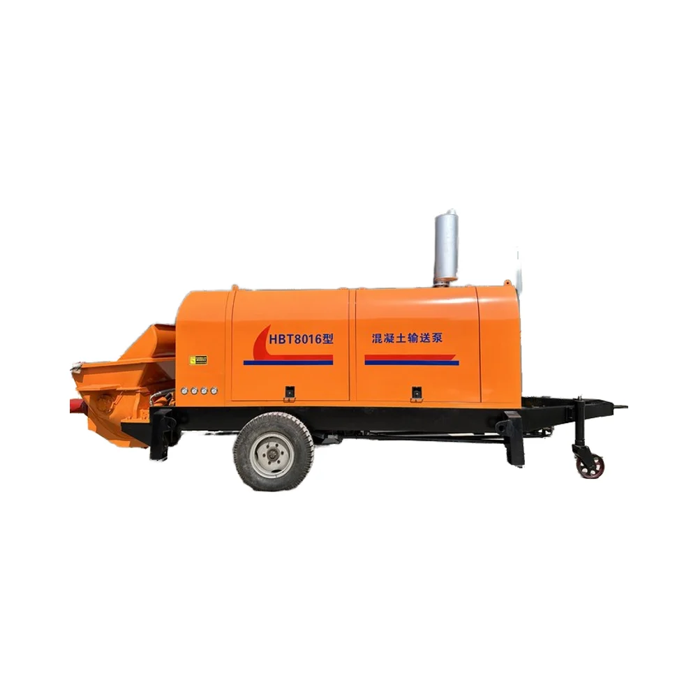 Rubber Hose Concrete Pump Machine Price 30M Vertical Delivery Concrete Pump Machine Small