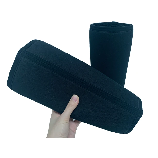  Customized logo and design black color 7mm Knee Sleeves