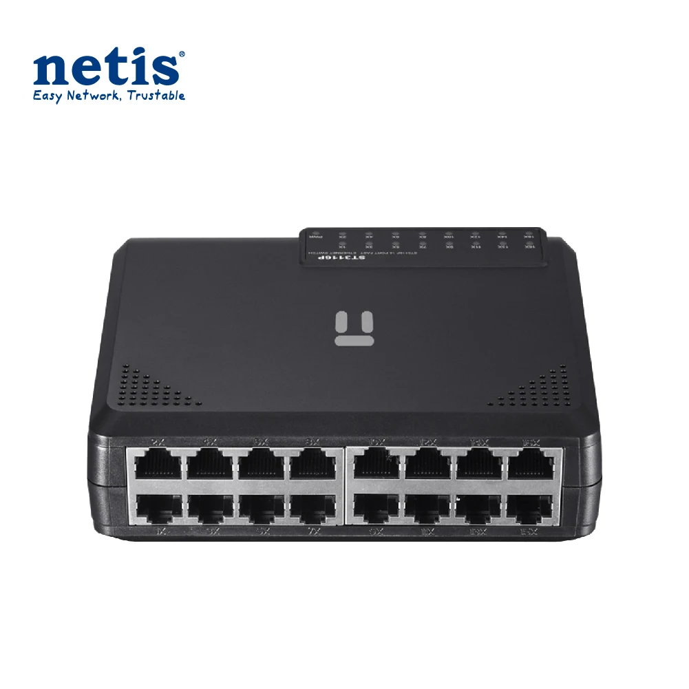  Горячие продажи Сделано в Китае 100 м переключатель 16 портов Быстрый Ethernet-коммутатор