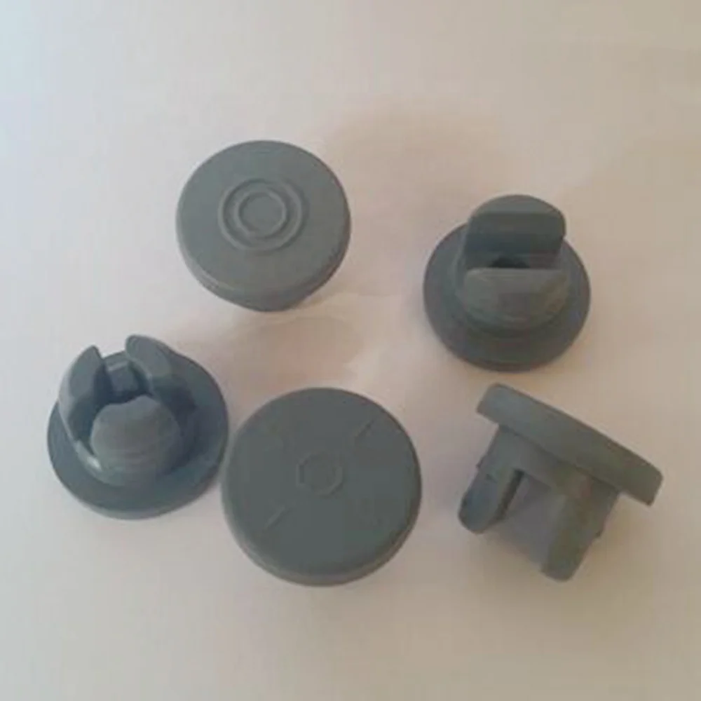 injection glass vial pharmaceutical butyl rubber stopper 20mm rubber stopper