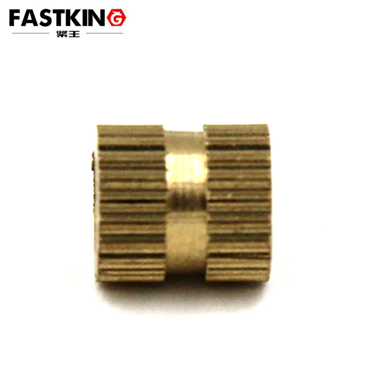 Hot sale Threaded Knurled Brass Insert Nut for plastics