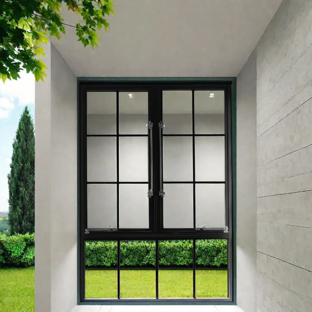 European style german colorful aluminum profile arched fixed window aluminium casement windows french swing windows