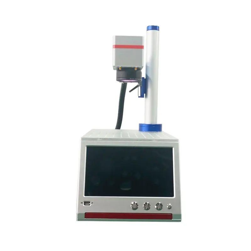 Portable Desktop Fiber Laser Marking Machine For Metal Easy To Operate And Marks Metal With Precision
