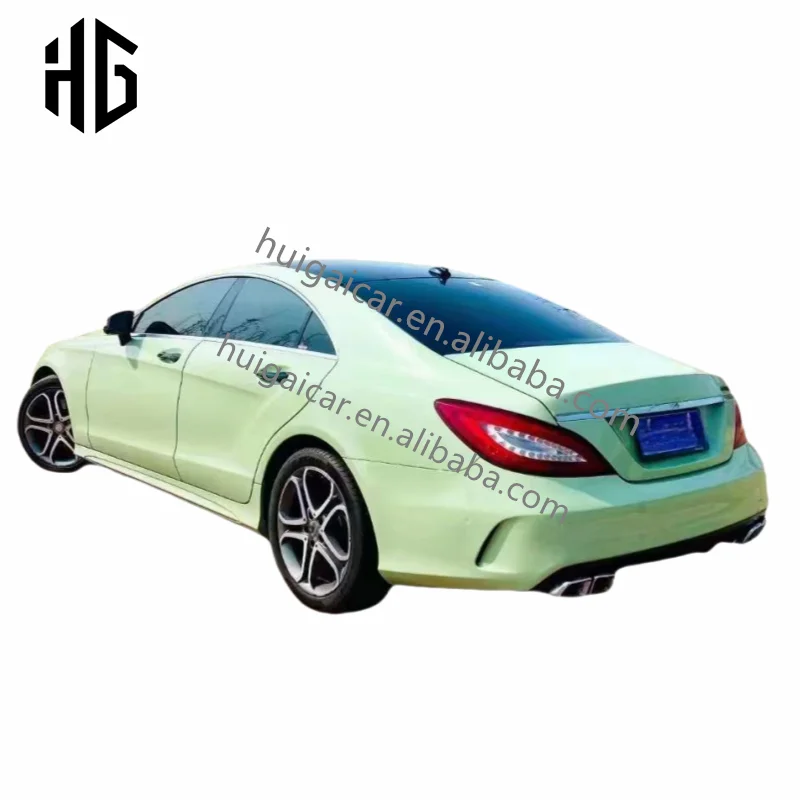 Upgrade 2018 Cls63 AMG Style Body Kit Front Rear Bumper Grill Assembly For Mercedes Cls W218 PP Materials