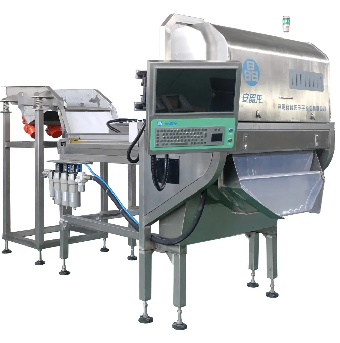 garlic color sorting mcachine/peeled garlic clove sorting machine/garlic clove optical sorter
