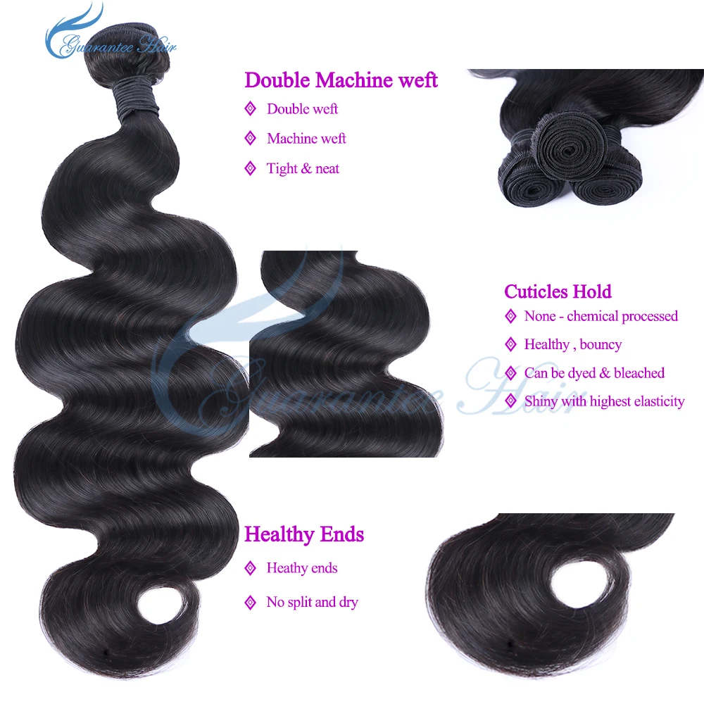 100% unprocessed raw virgin brazilian virgin human hair body wave