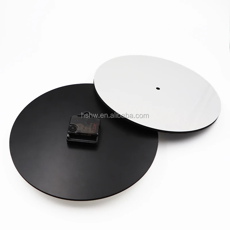 Mdf Blank Heat Press Personalised Wall Clocks Sublimation Wood Clock For Printing