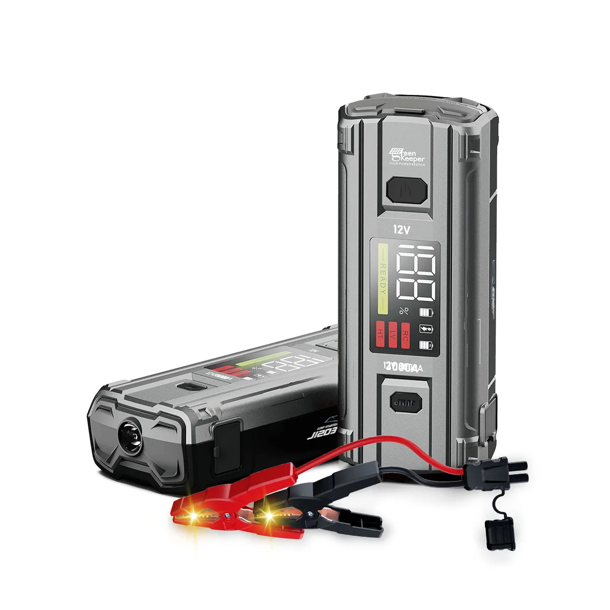 UltraSafe 12v Jump Starter Fit Extreme Temperatures High Discharge 3000A Battery Jump Starter For Vehicles Car
