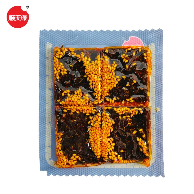 Вкусная китайская острая закуска большая полоска Чили глютен еда латяо пряные полоски