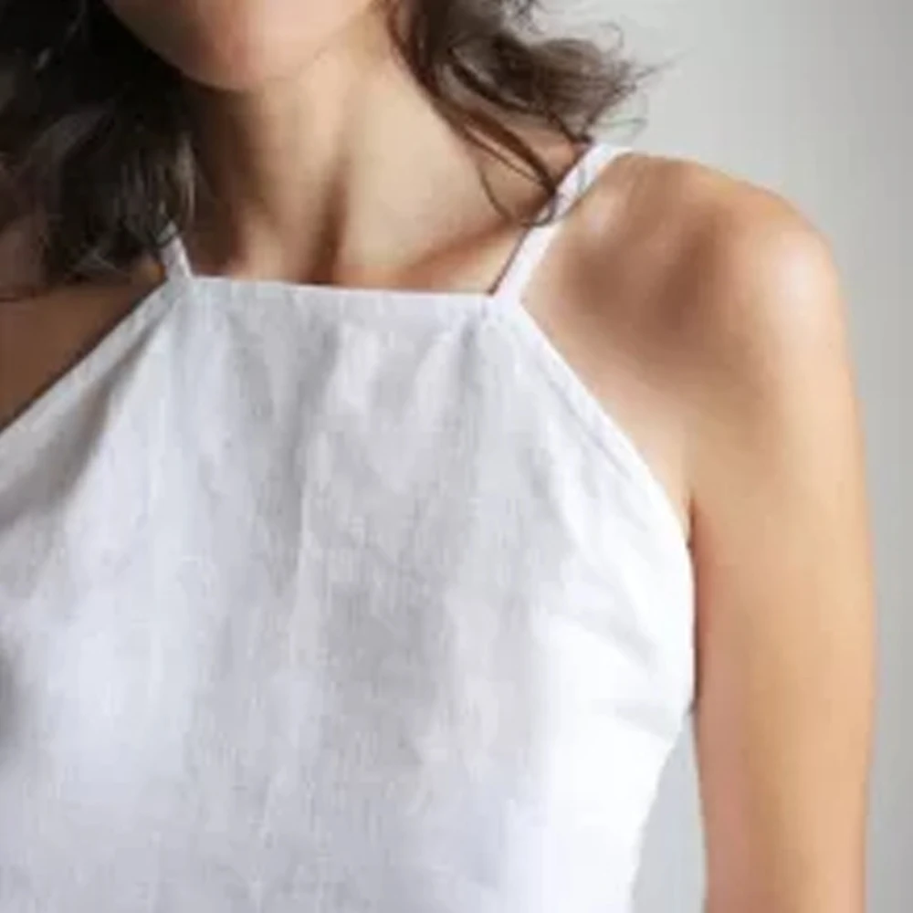 Organic French Natural Flax Sleepwear night shirt  pure linen pajamas for women Customized Size embroidered wholesale