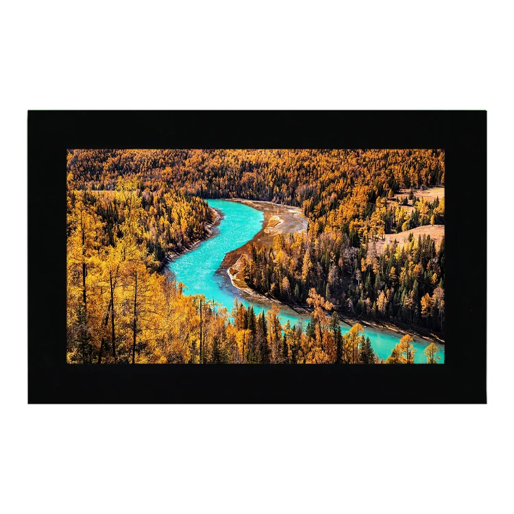 80'-150' home theater home projector screen fully-stretched HD Aluminium Frame with Black Velvet projection screen