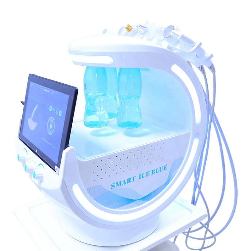 2022 Hydra water facial skin managment machine ice blue hydra skin professional hydra dermabrasion beauty machine