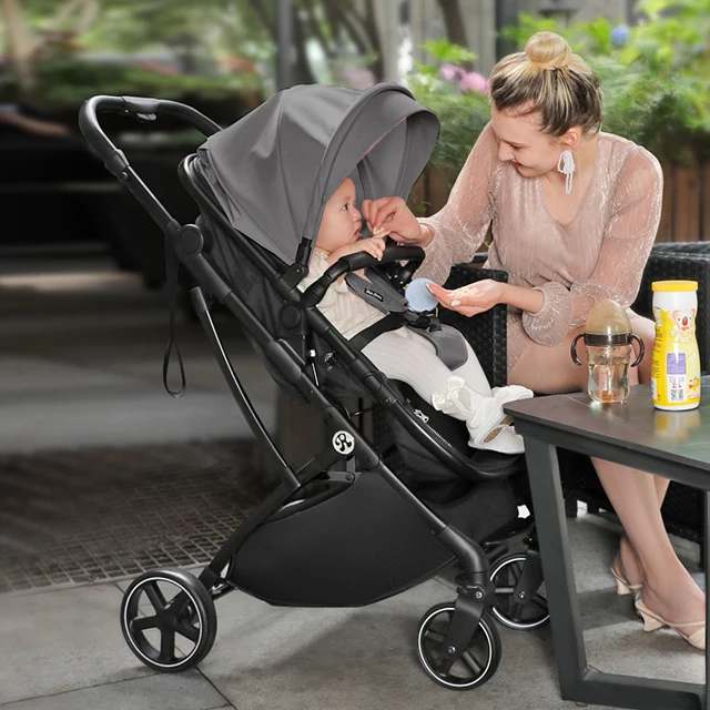New Design Stroller Traveling System Baby Stroller With Aluminium Frame  4 Wheels with baby carseat cheap price