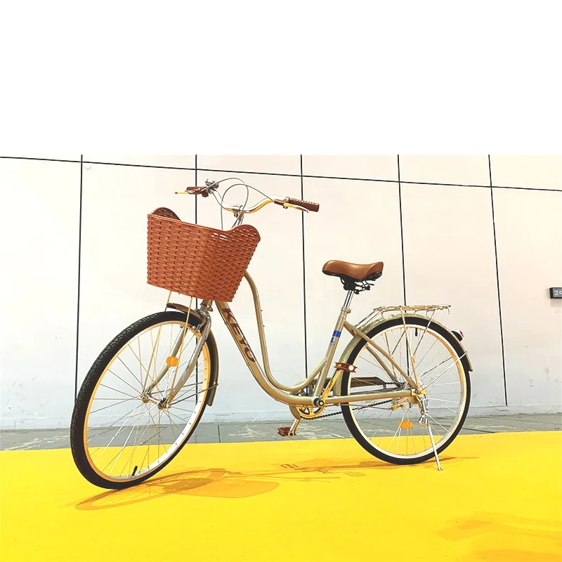 China factory high quality fashion style 26 inch single speed city lady bike bicycle