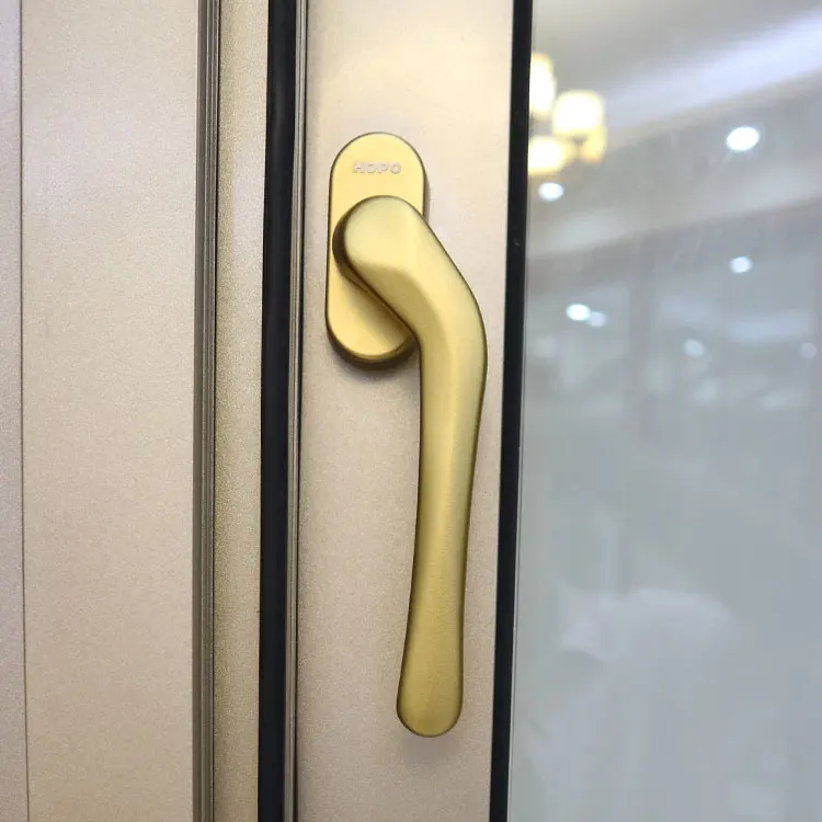 
High quality furniture thermal break double glazed schuco wowden finish aluminium windows 