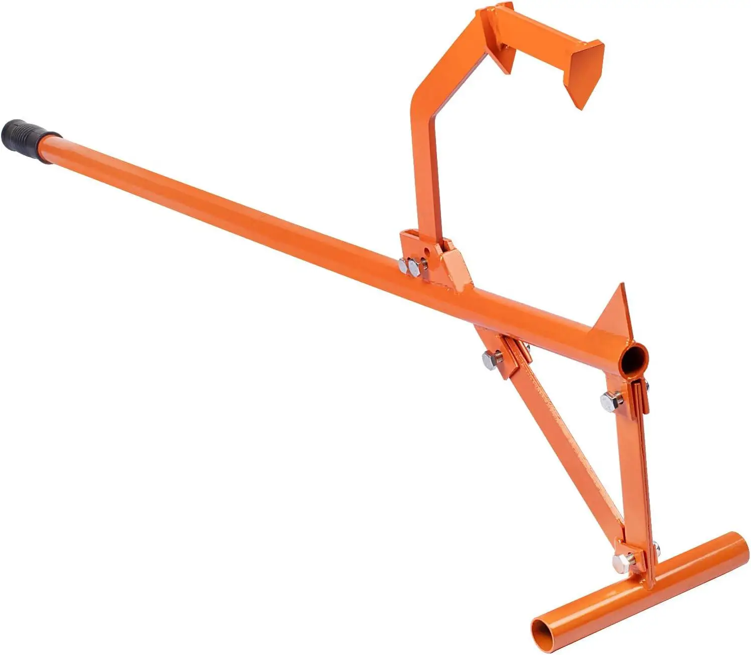 Heavy Duty Steel Log Jack Move & Chainsaw Timber Lumber & Wood  Grip Handle Thick Heavy Steel Body  Adjustable Hook
