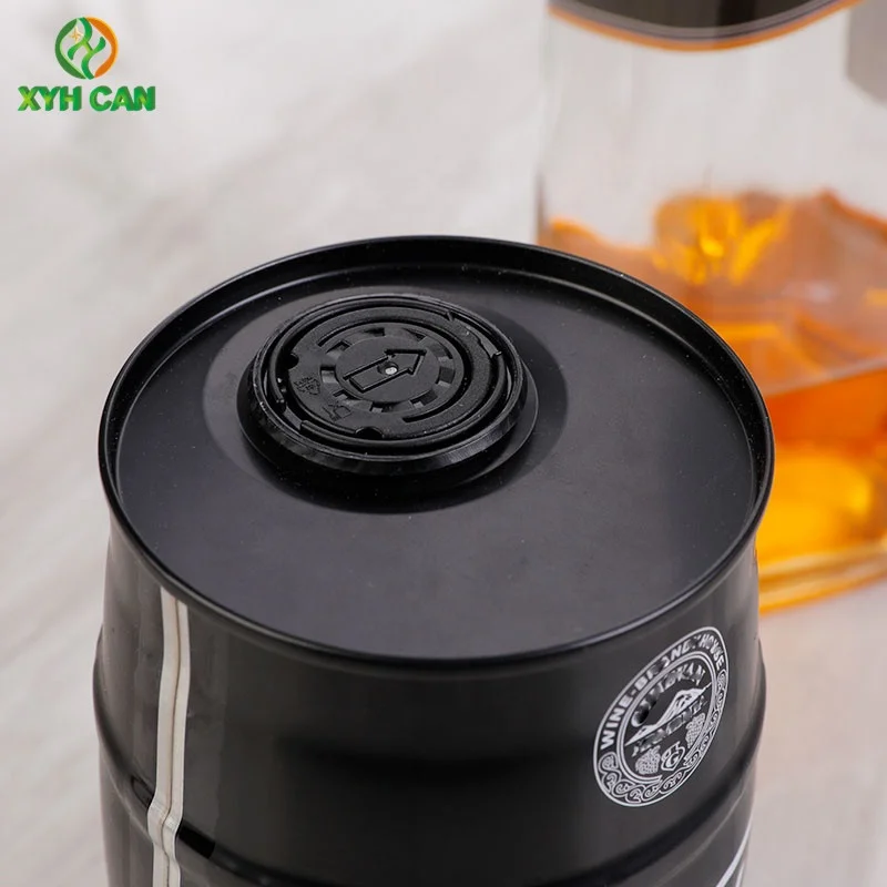 500ML-700ML Food Grade Tin Jar for Vodka Tequila