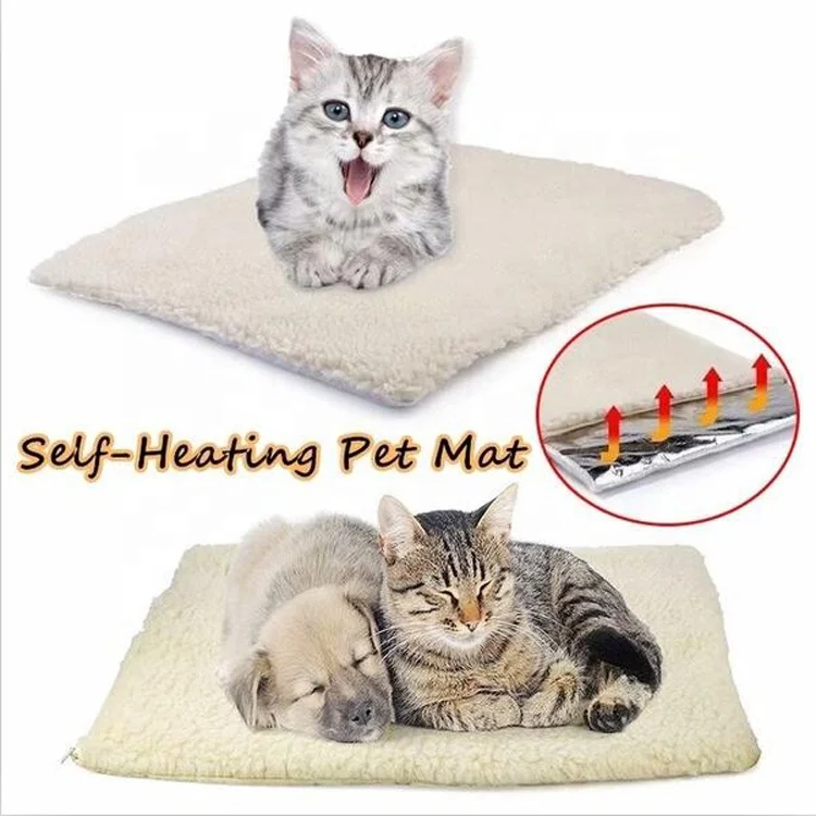 
2020 Winter Pet Self Heating Mat Thermal Dog Warmer Bed No Need Electricity Heated Pad for Dogs and Cats 