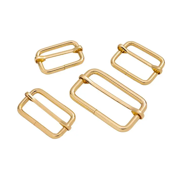 Wholesale Webbing Slid Buckle 12-50mm Adjustable Strap Buckle Handbag Accessories Roller Buckle Slider
