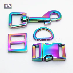 Wholesale metal strap buckles for bags 40mm lock metal buckles custom LOGO
