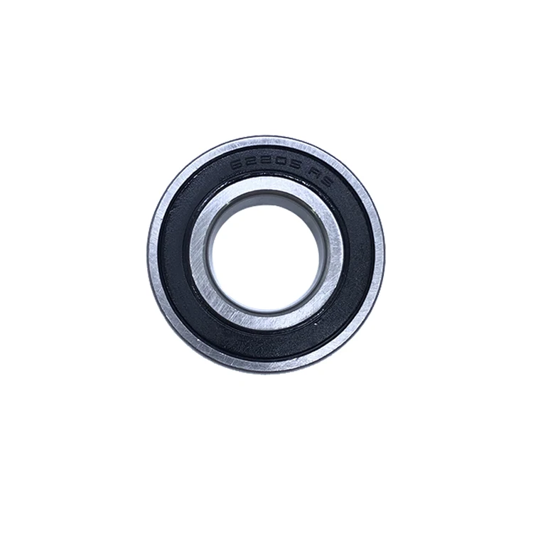 Low Friction and Heat Generation Deep Groove Ball Bearing 62205 25*52*15mm for Electric Motors and Generators