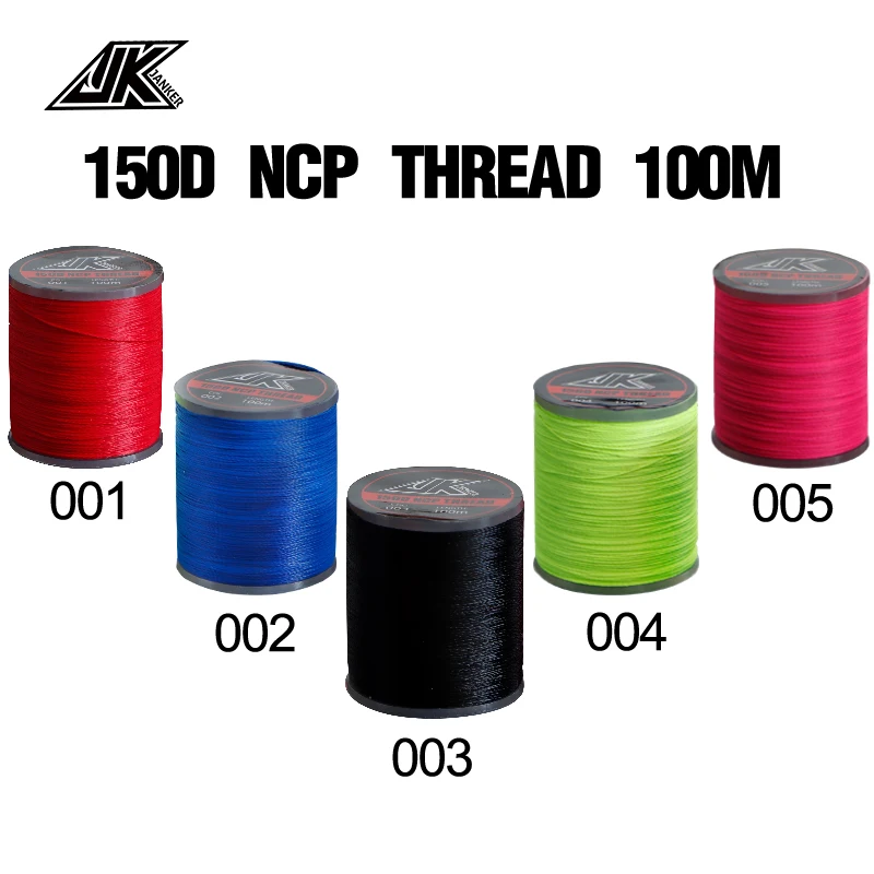 JK 100M 150D Strong strength 100% Pe fish wire braided fishing line multifilament fishing line fishing tackle